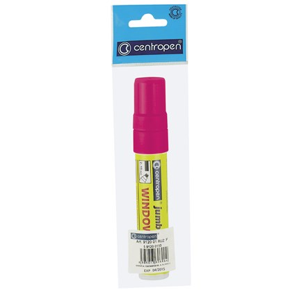 Marker de sticlă Centropen Jumbo 9120 roz, 1 buc.