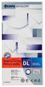 Plic SIGMA DL autoadeziv alb 50 buc