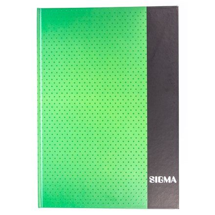 Caiet SIGMA A4 80 coli liniate verde 1 buc.