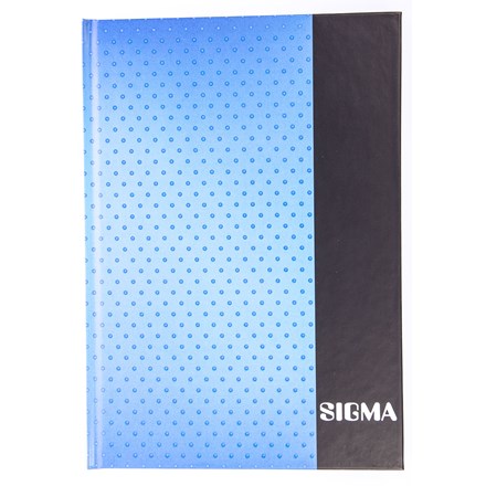 Caiet SIGMA A5 80 coli liniate albastru 1 buc