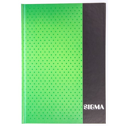 Caiet SIGMA A5 80 coli liniate verde 1 buc.