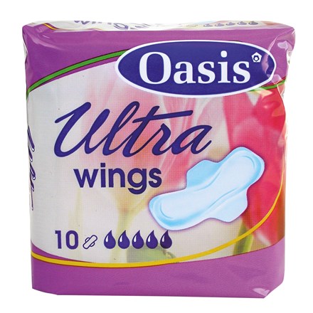 Absorbante igienice Oasis Ultra Wings 4 x 10 buc