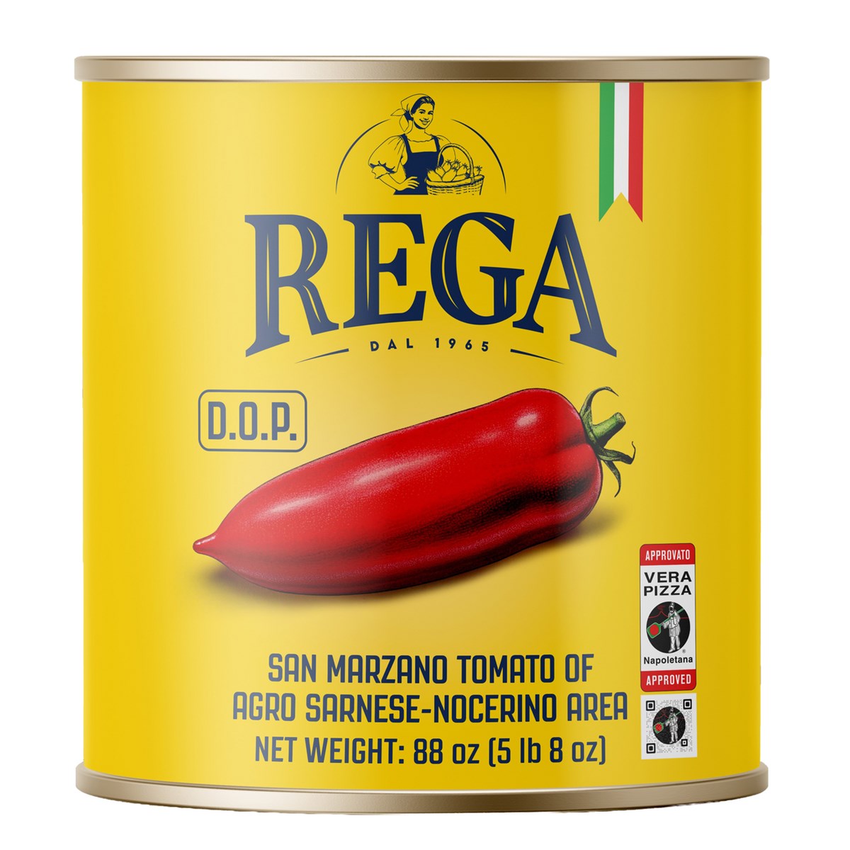 Rajčata Roșii întregi decojite DOP 2,5 kg