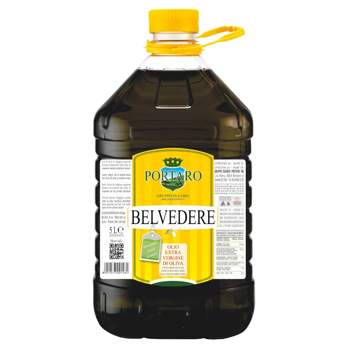 Ulei de măsline extravirgin BELVEDERE 5 l PET