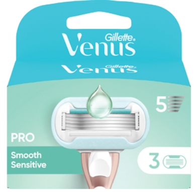 Venus NH (3 buc/blister) Smooth Sensitive PRO