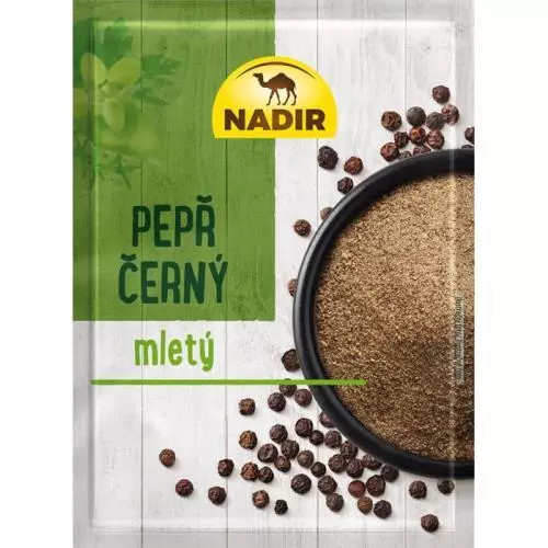 Piper negru măcinat Nadir 20g
