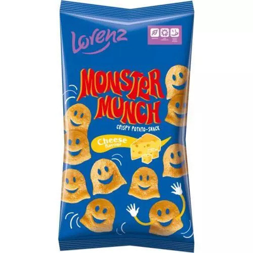 Lorenz Monster Munch cu brânză 75g