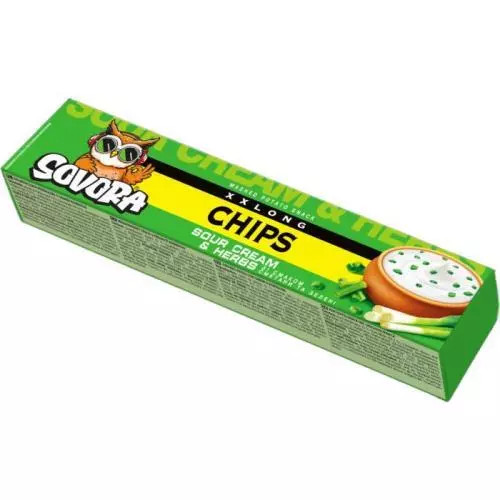 Chipsuri SOVORA 50g smântână și ceapă (UKR)