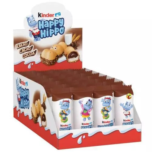 Kinder Happy Hippo T1 Cacao 20.7g