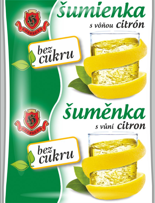 Vin spumant fără zahăr Herbex cu lămâie /50/ 6g