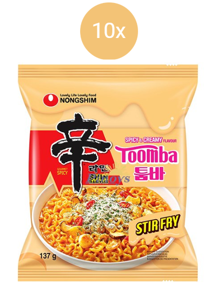 Nong Shim SHIN RAMYUN TOOMBA 10x137g