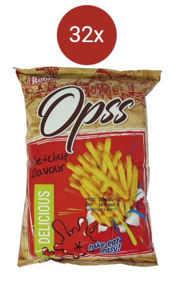 MCRobin gustări cartofi prăjiți ketchup 32x40g