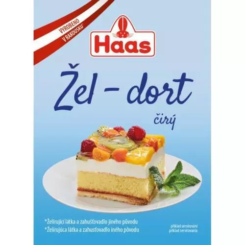 Tort cu jeleu HAAS transparent 11g