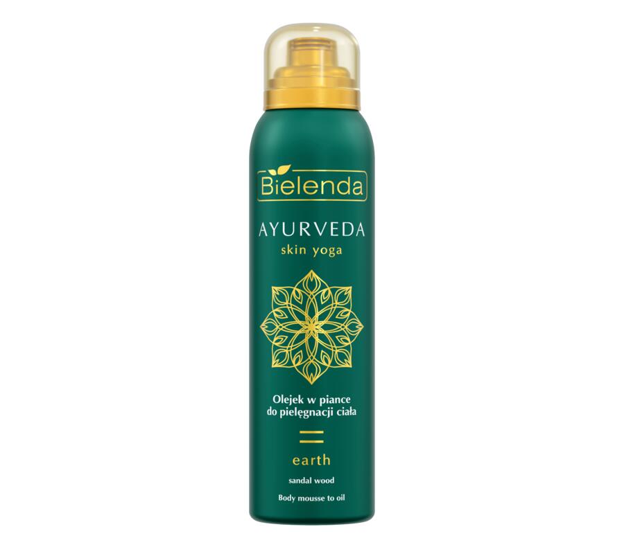 BIELENDA AYURVEDA SKIN YOGA Ulei de corp sub formă de spumă cu cedru și scorțișoară, 150 ml