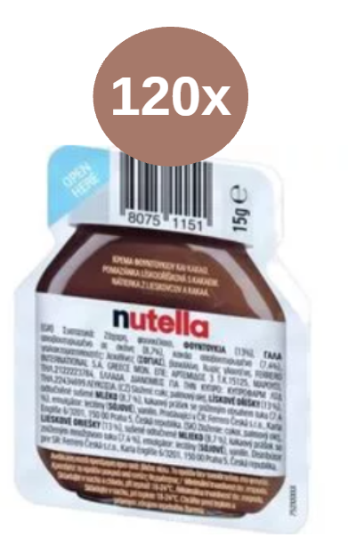 Ferrero Nutella 120x15g