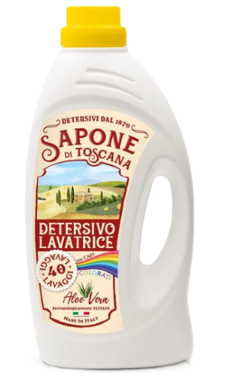 Gel de spalat Sapone di Toscana 1850ml 40PD Aloe Vera Color