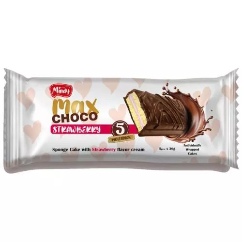 Pandișpan Mindy cu căpșuni 180g