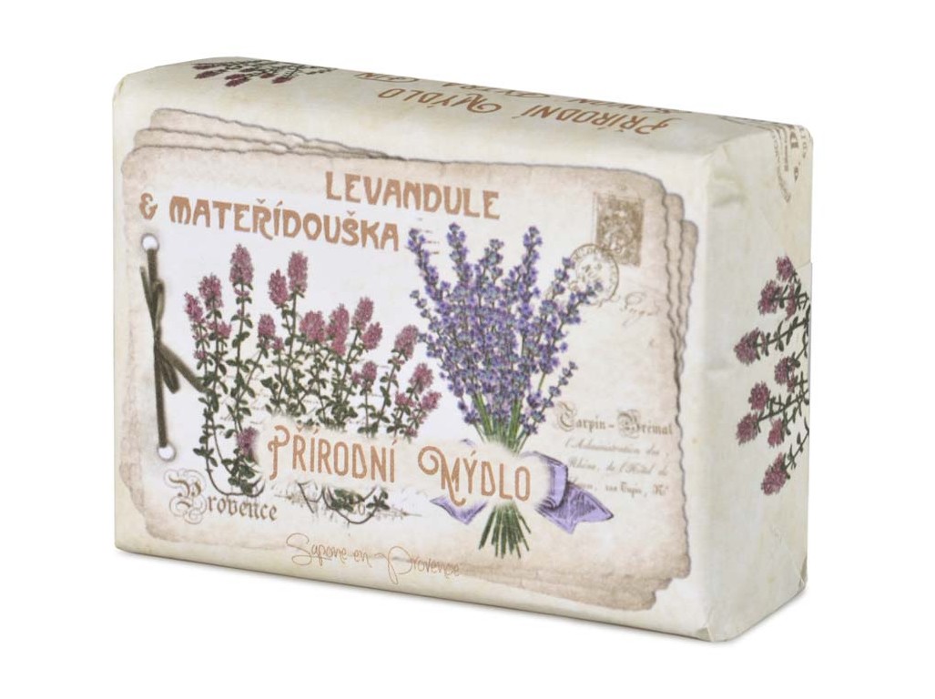 Săpun natural cu lavandă și cimbru 200g
