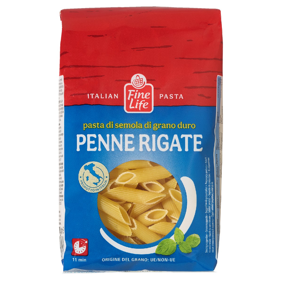 Fine Life Griș Penne Rigate 500 g