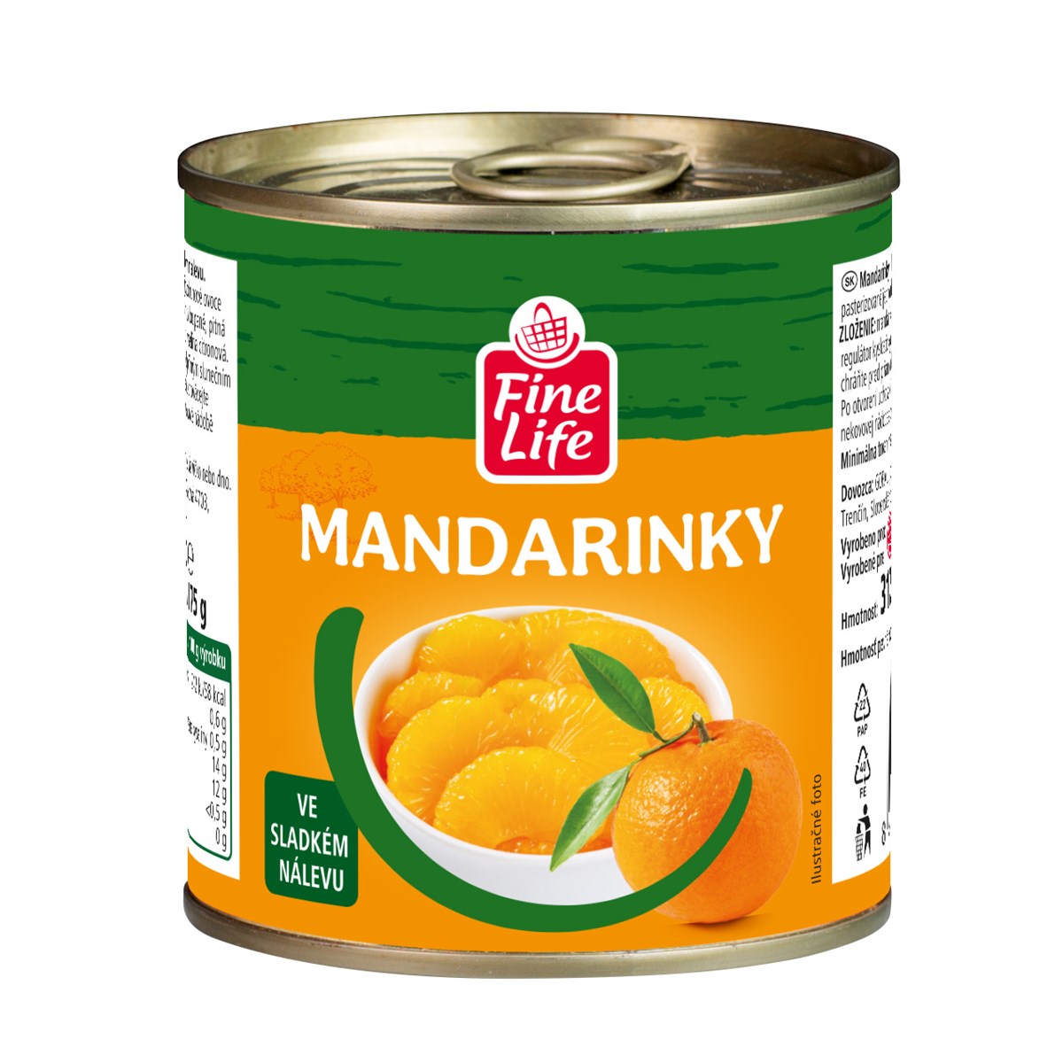 Fine Life Mandarine 314 ml
