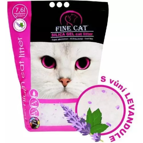 FineCat gel de silice 7,6l lavandă 3300g