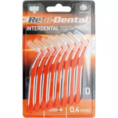 Periute interdentare Rebi Dental 0.4mm 8buc