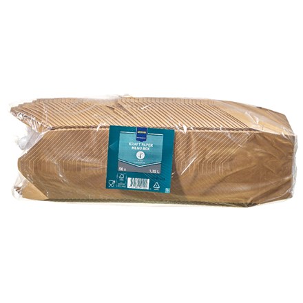 METRO PROFESSIONAL MeniuBox Kraft 1350 ml 50 buc