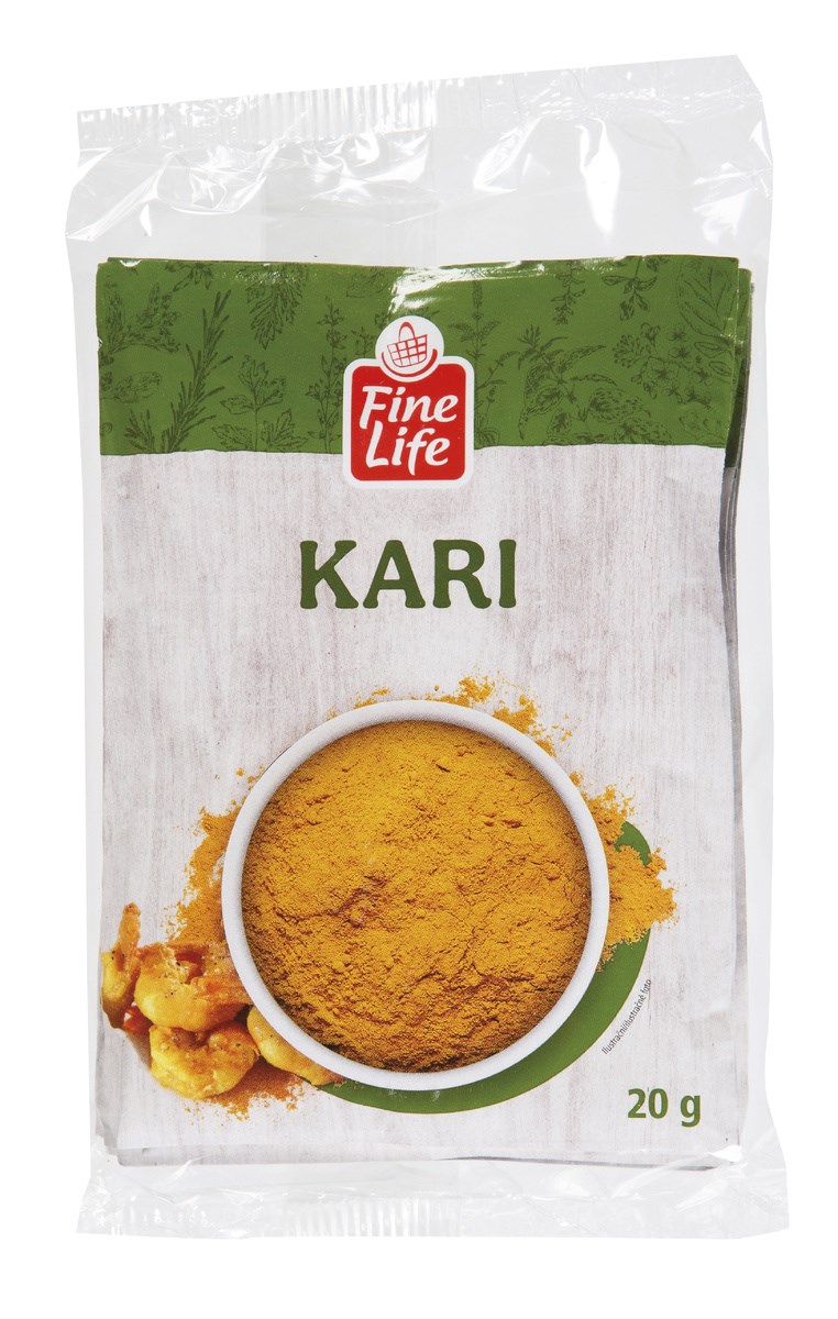 Fine Life Curry indian 5 x 20 g