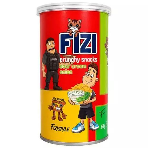 Fizi Crunchy snacks smântână orion 60g