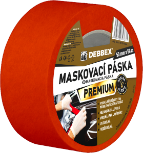 Bandă de mascare Debbex Premium 50mmx50m