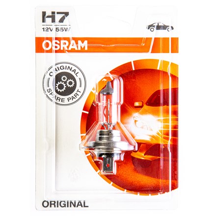 Bec auto OSRAM H7 12V 55W PX26D 1 buc.