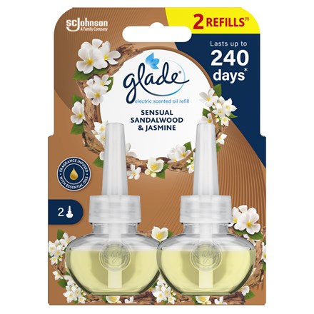Glade Refill Electric cu lemn de santal 2 x 20 ml