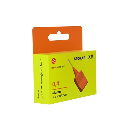 Spokar Periuță interdentară XM 0,4 mm 6 buc.