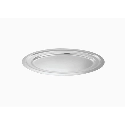 Tavă aro 34 cm oțel inoxidabil oval lucios 1 buc.
