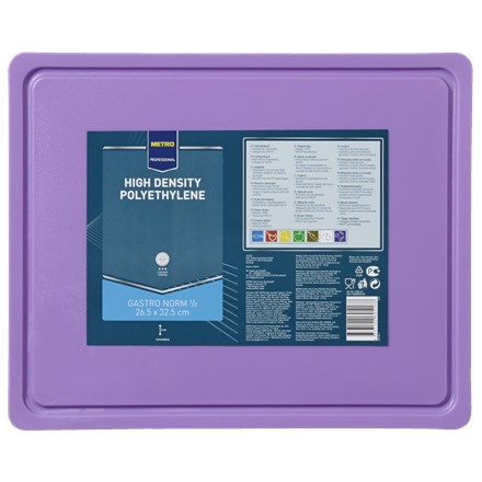 Tocător METRO PROFESSIONAL GN1/2 HACCP violet 1 buc.