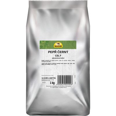 Piper negru NADIR întreg 1 kg