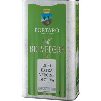 Ulei de măsline extravirgin BELVEDERE, cutie de 3 l