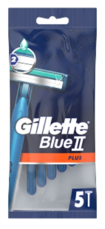 Gillette Blue II Plus (5 buc/sac)