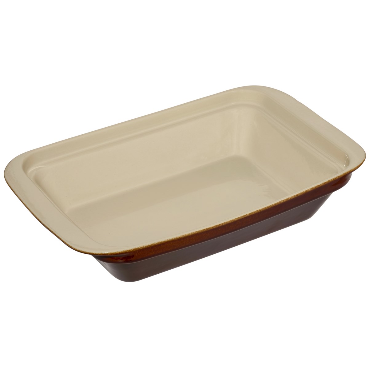 METRO Professional Tavă de copt 37 x 23 cm gresie maro 1 buc.