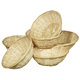 Coș rotund aro 18 cm bambus 6 buc