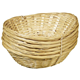 Coș oval aro 27 cm bambus 6 buc