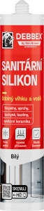 Silicon sanitar Debbex 280ml alb