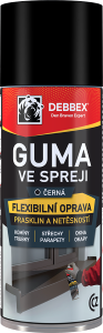 Spray Debbex pentru cauciuc, negru, 400 ml
