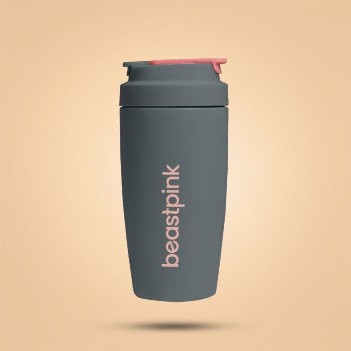 Cană termică 500 ml Gri - BeastPink