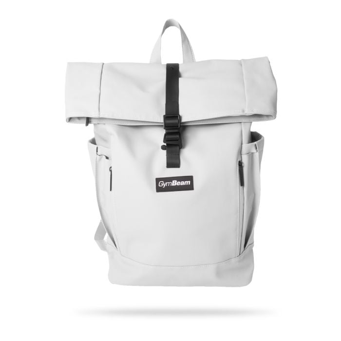 Rucsac Rolltop Alb - GymBeam