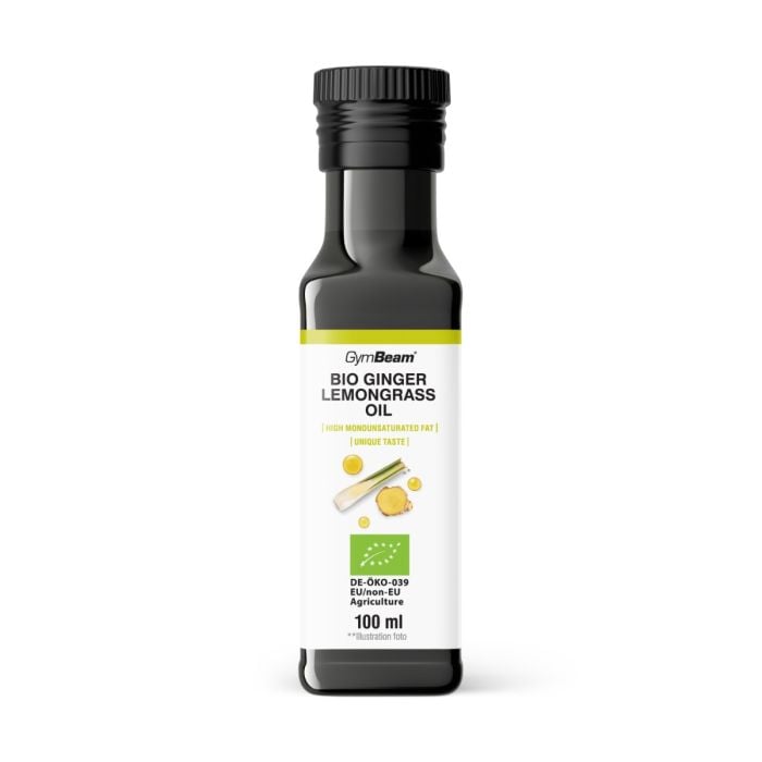 Ulei BIO de ghimbir cu lemongrass - GymBeam