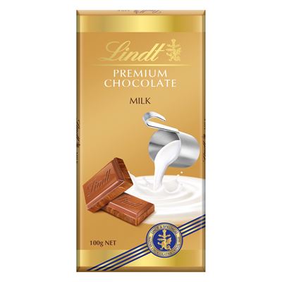 Ciocolată cu lapte Lindt Gold 100 g