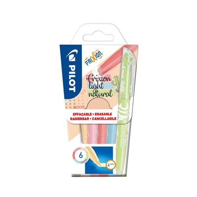 PILOT FriXion Light Natural 6 bucăți