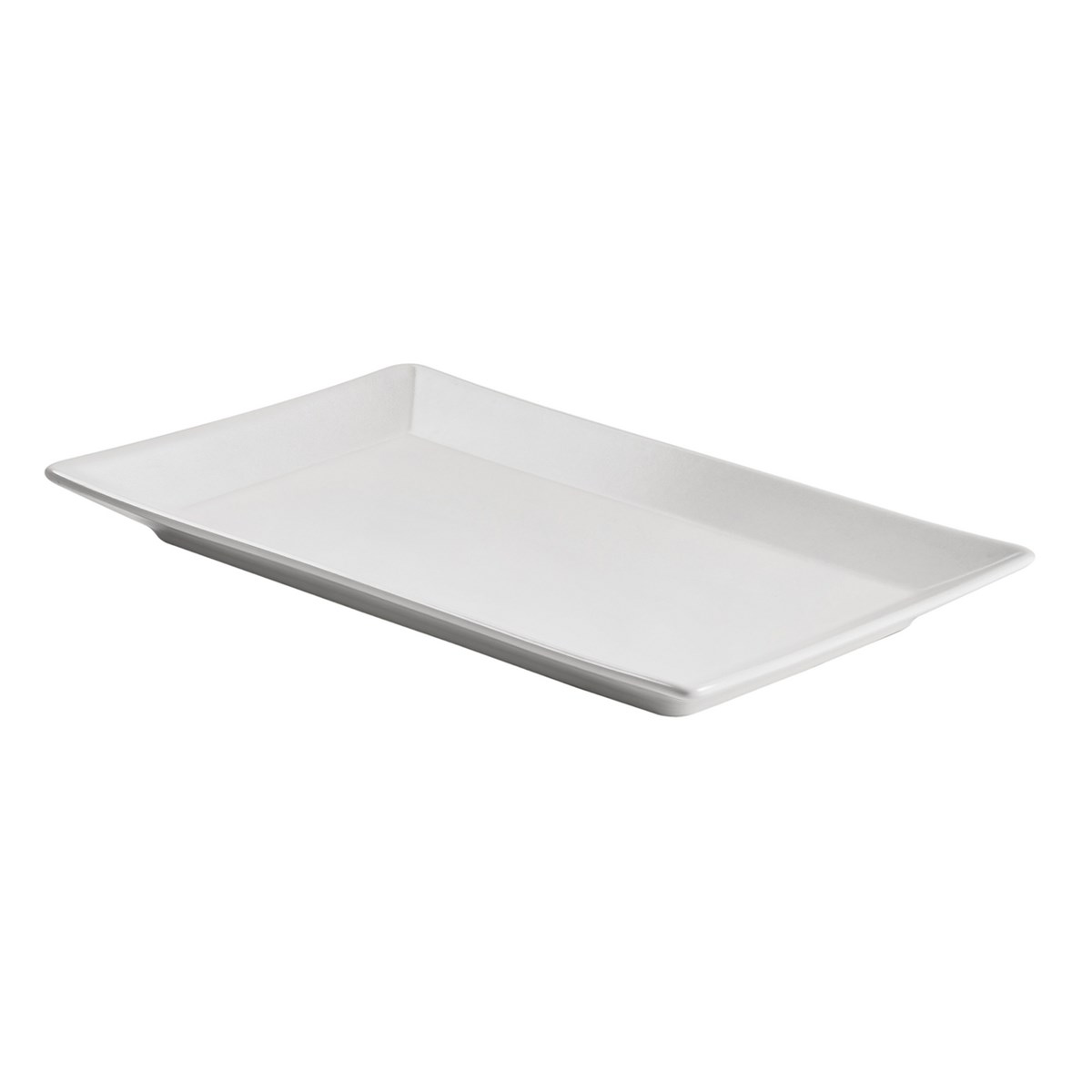 METRO Professional Farfurie Mac 25 x 14,5 cm gresie albă 6 buc