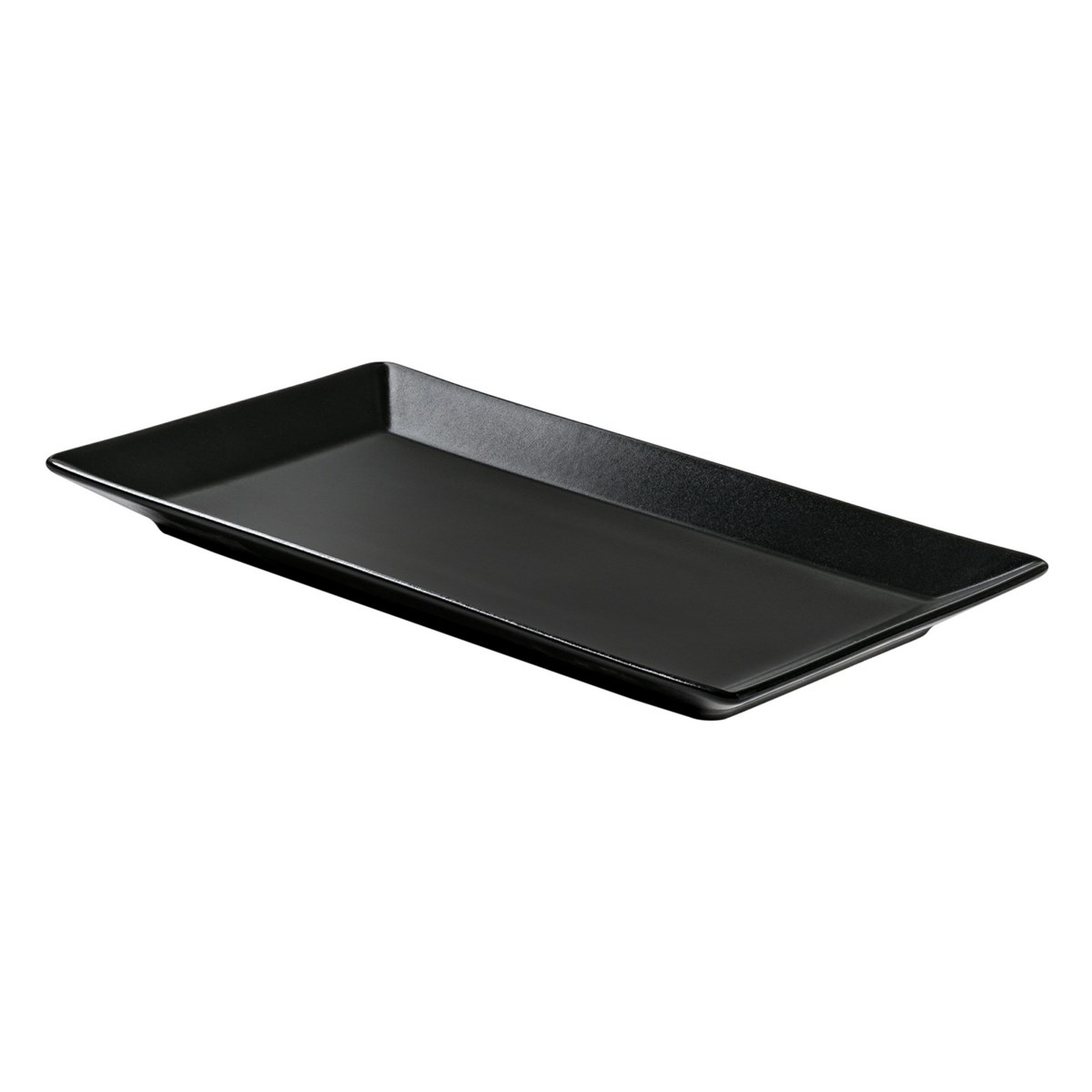 METRO Professional Farfurie Mac 25 x 14,5 cm gresie neagră 6 buc